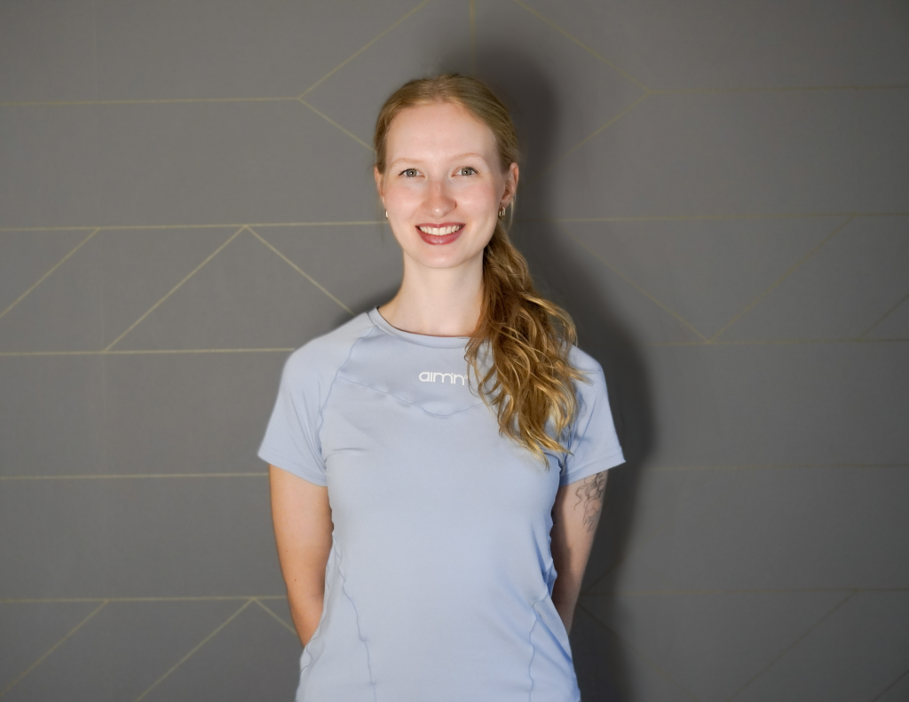 Maike Przybylski ist Physiotherapeutin in der Physiotherapie Blau